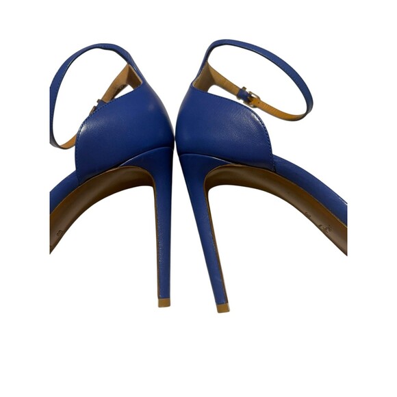 Ralph Lauren Purple Label Sonkia Two-Tone Blue Nappa Leather Stiletto Heels 8.5 - Picture 16 of 16